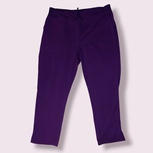 Epic By MedWorks | Women's Drawstring Flare Leg Scrub Pants | Size X-Large |